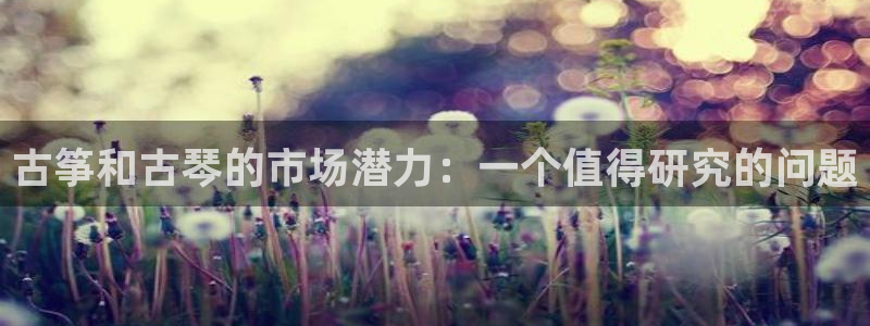 凯发k8娱乐：古筝和古琴的市场潜力：一个值得研究的问题